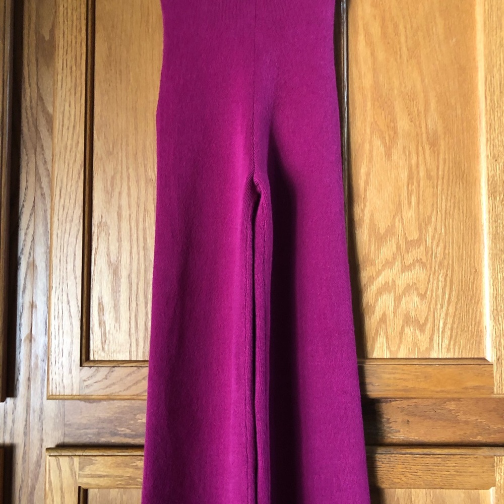 LESET High Rise Split Hem Flared Pants - S - Picture 5 of 16